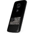 Black and White Camo American Flag Moto E5 Play Skin